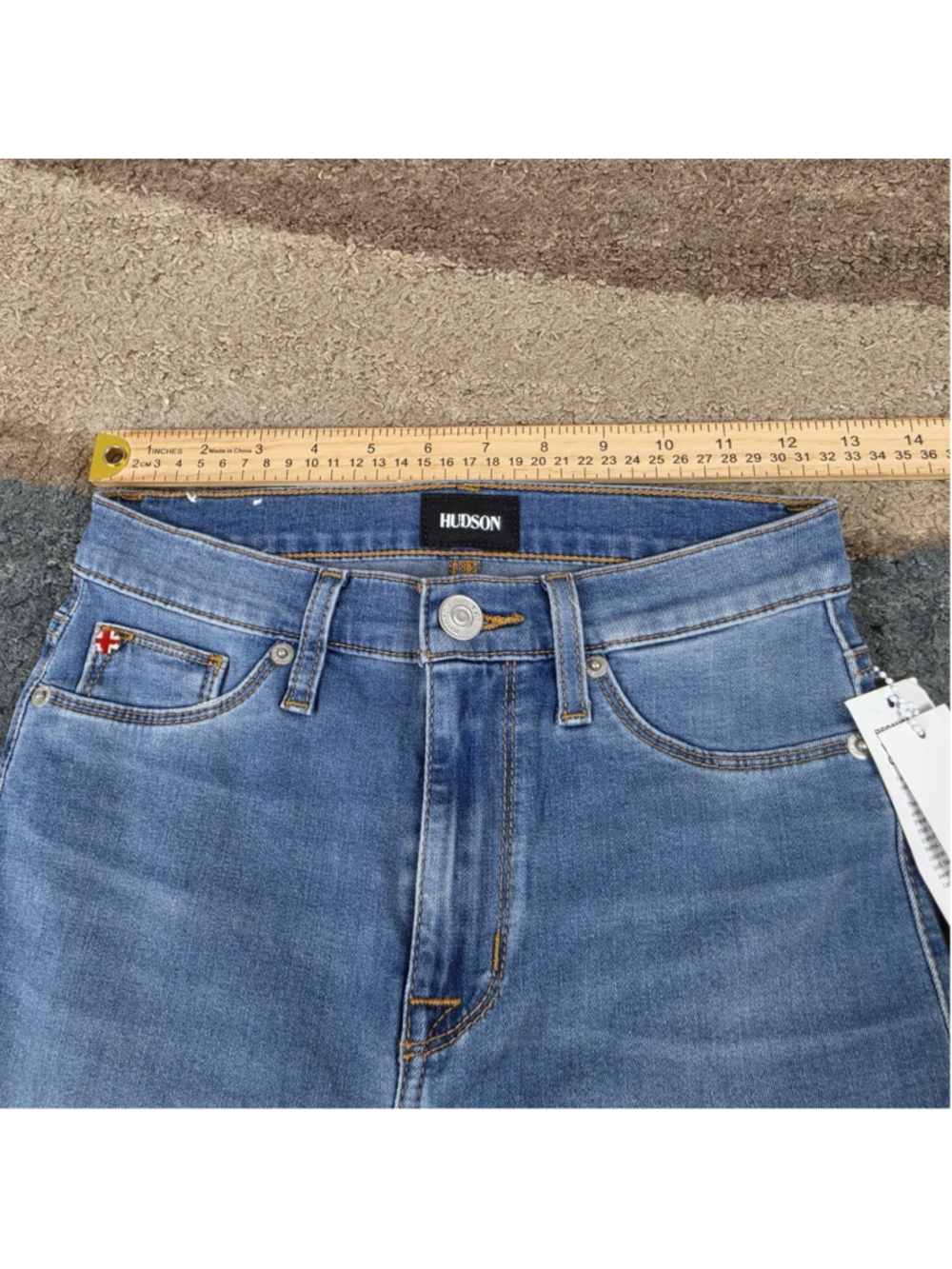 HUDSON Blair High Rise Super Skinny Jeans Women’s Size 25 NWT - Picture 10 of 13